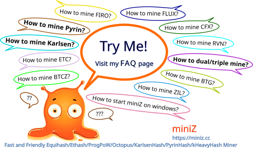 miniZ FAQ page!